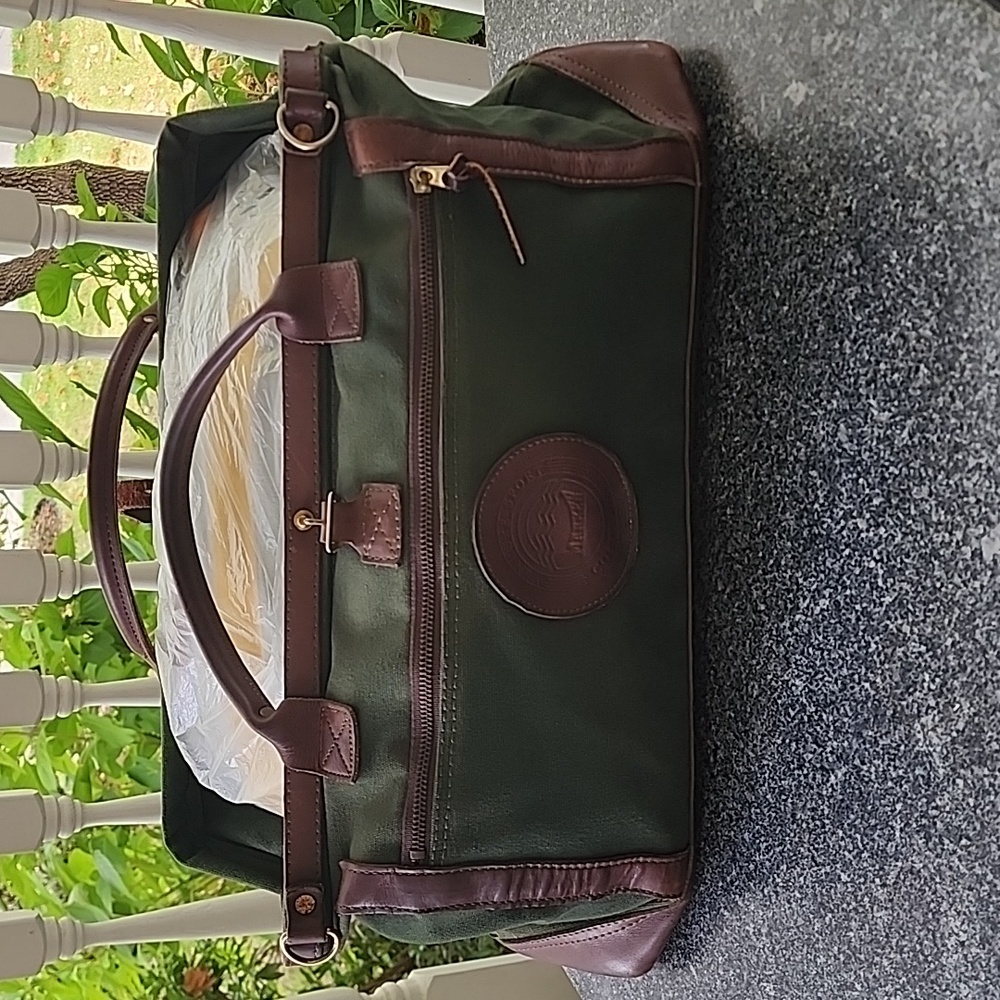 Vintage MARKER Canvas and Leather Bag  Venture Sport Collection.